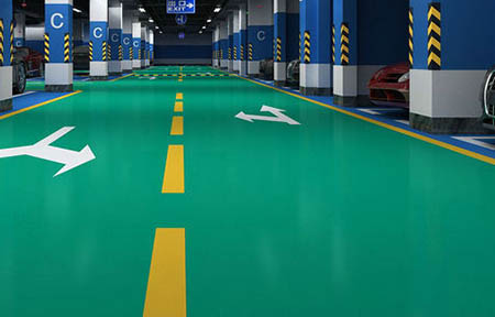 車庫環(huán)氧樹脂地坪的施工工藝及注意事項(xiàng)有哪些？
